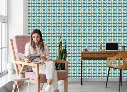 Wallpaper Moroccan Wall Mosaic For Living Room