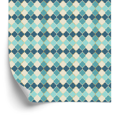 Wallpaper Moroccan Wall Mosaic For Living Room