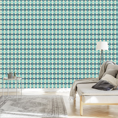 Wallpaper Moroccan Wall Mosaic For Living Room