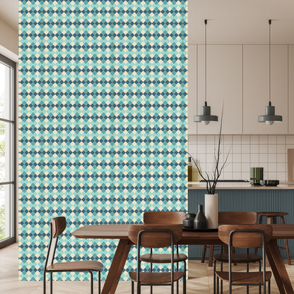 Wallpaper Moroccan Wall Mosaic For Living Room
