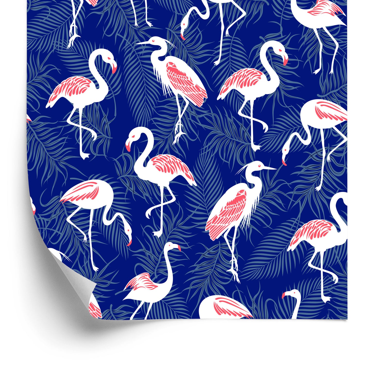 Wallpaper Flamingos