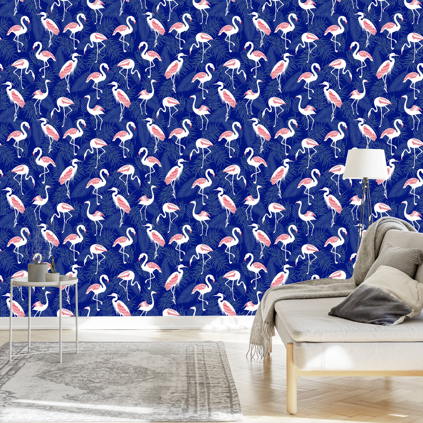 Wallpaper Flamingos