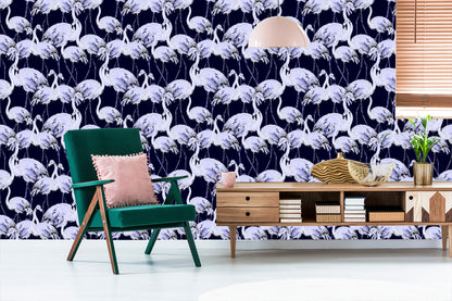 Wallpaper Flamingos