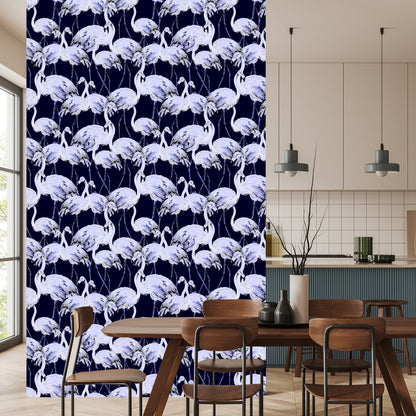 Wallpaper Flamingos