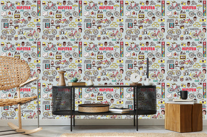 Wallpaper Hipster Collage