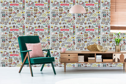 Wallpaper Hipster Collage
