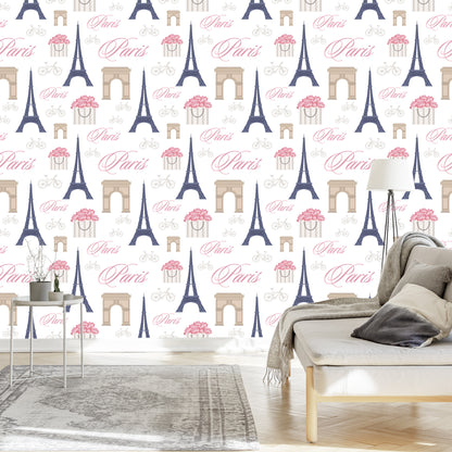 Wallpaper Minimalist Paris