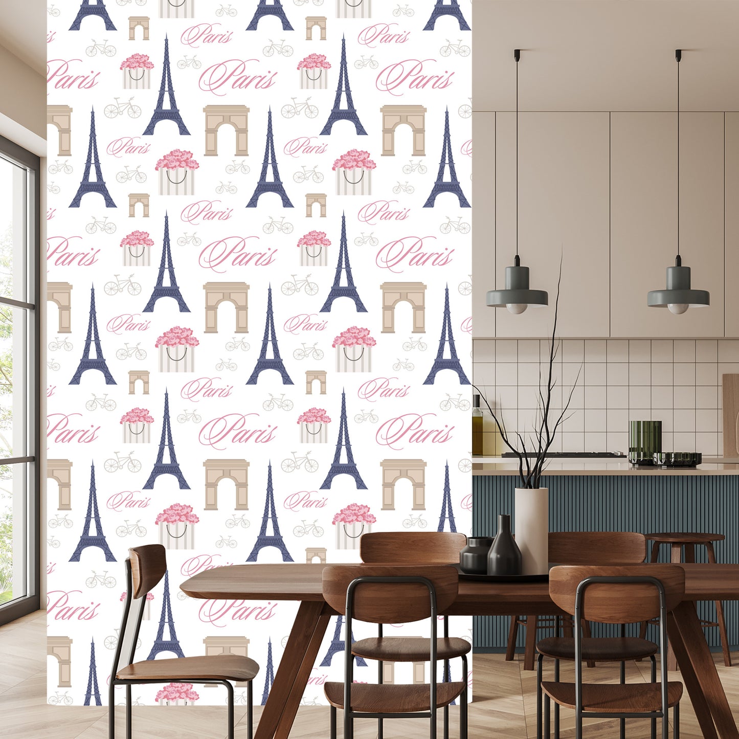 Wallpaper Minimalist Paris