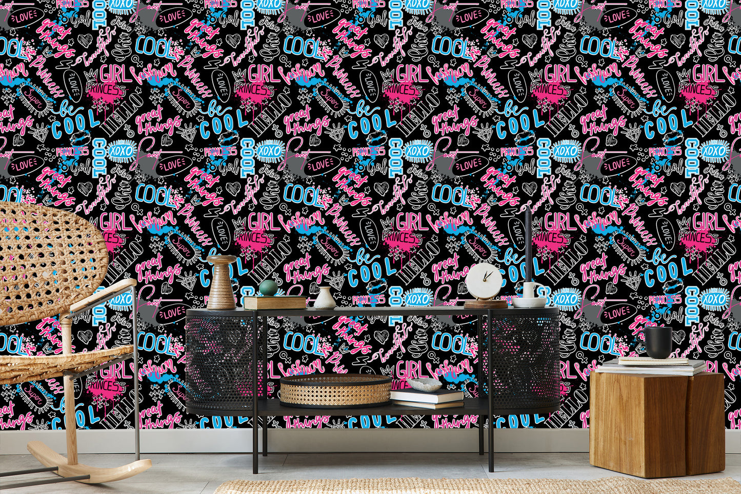 Wallpaper Girls' Slogans