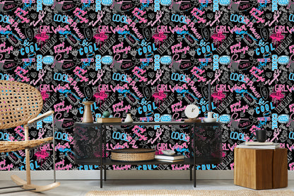 Wallpaper Girls' Slogans