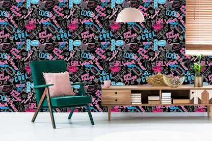 Wallpaper Girls' Slogans
