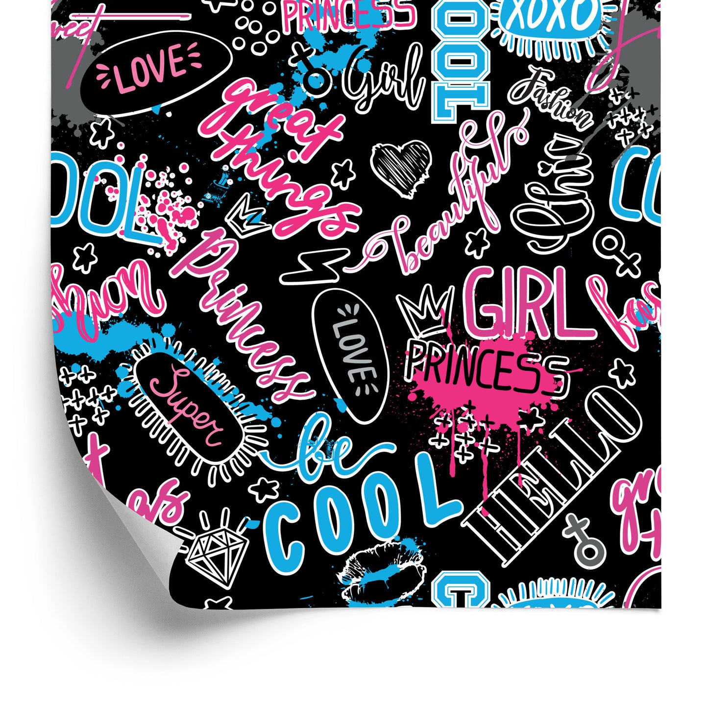 Wallpaper Girls' Slogans