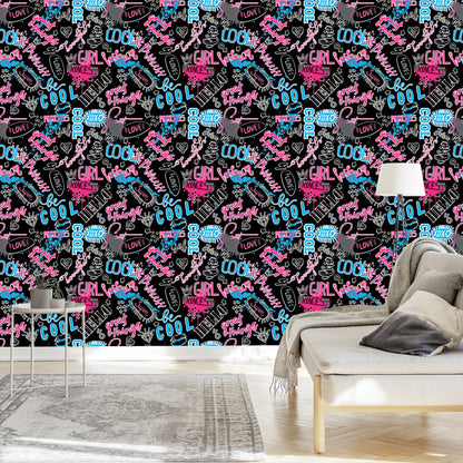 Wallpaper Girls' Slogans