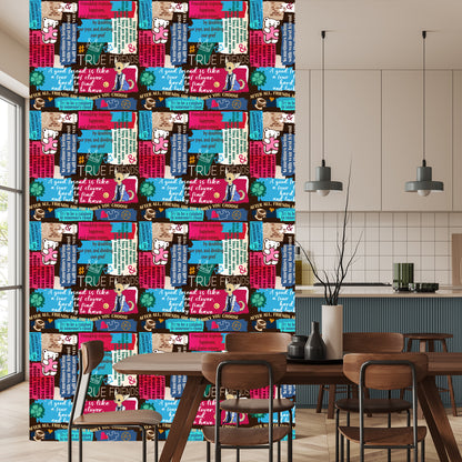 Wallpaper Teddy Bears With Typography