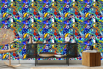 Wallpaper Youth Sport Graffiti Soccer