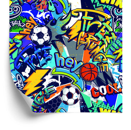 Wallpaper Youth Sport Graffiti Soccer