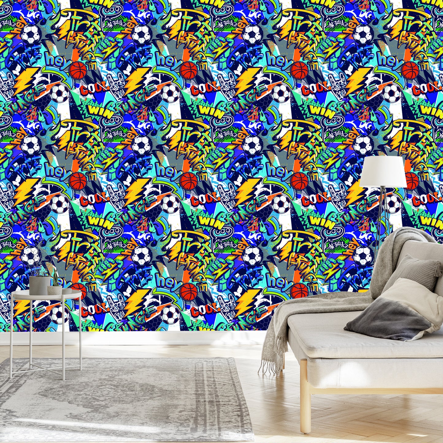 Wallpaper Youth Sport Graffiti Soccer