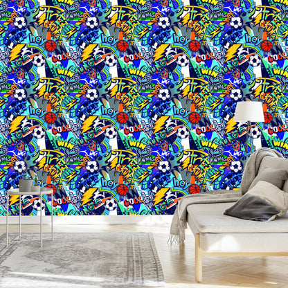 Wallpaper Youth Sport Graffiti Soccer