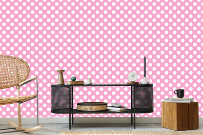 Wallpaper White Dots