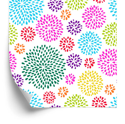 Wallpaper Geometric Pattern With Circles