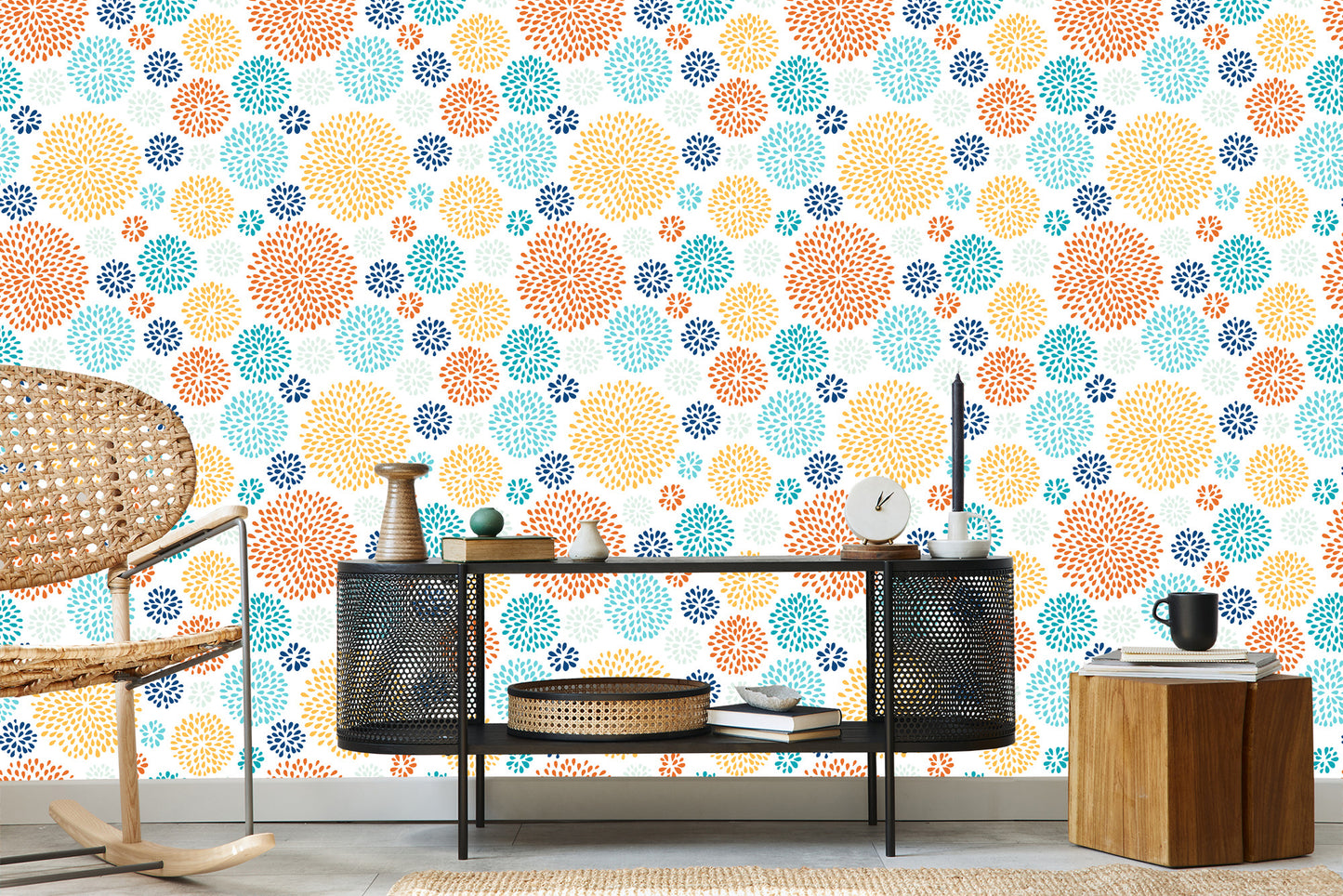 Wallpaper Colorful Circles
