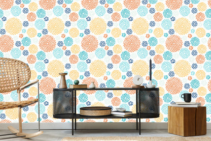 Wallpaper Colorful Circles
