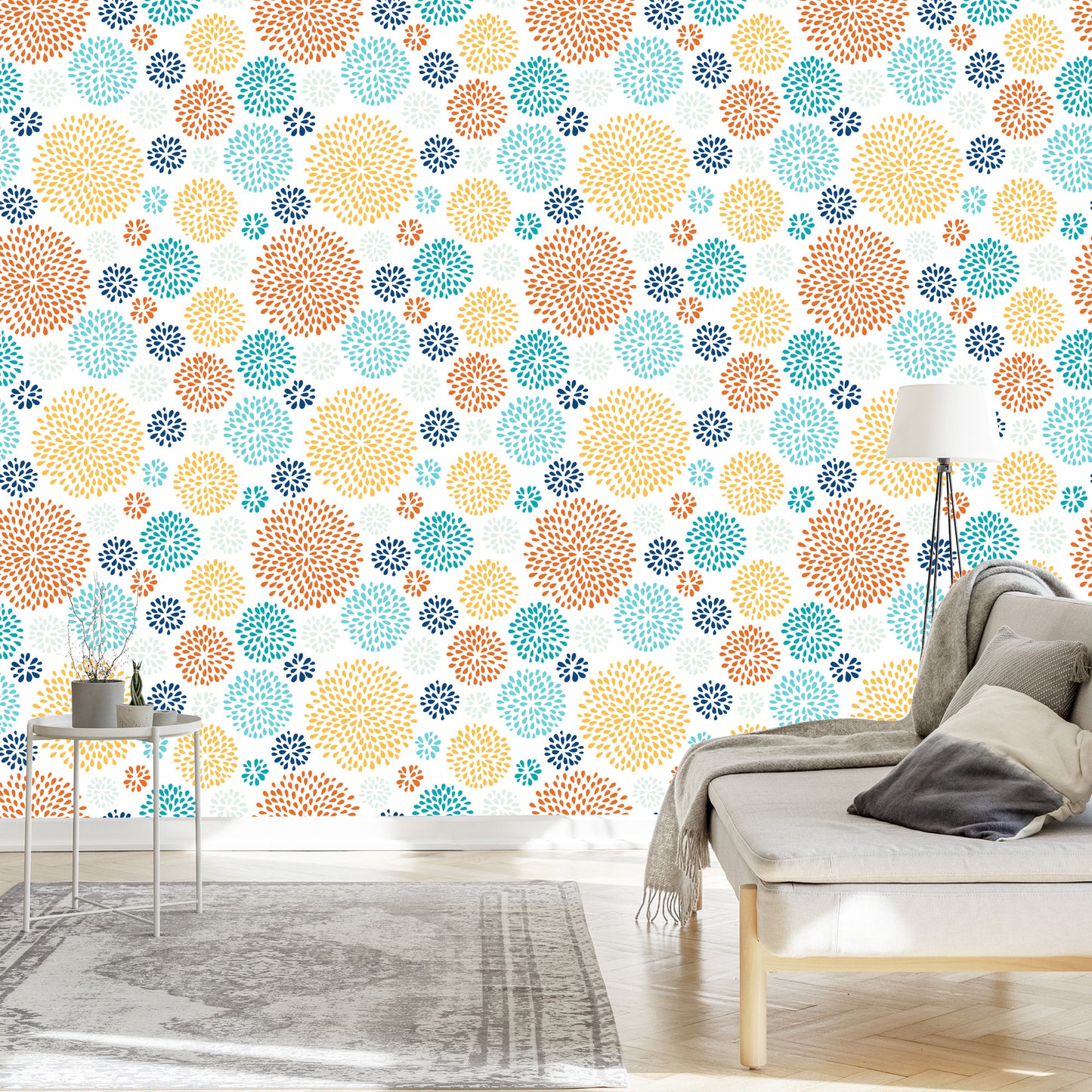 Wallpaper Colorful Circles