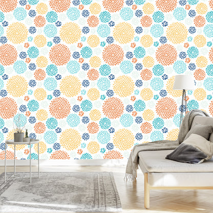 Wallpaper Colorful Circles