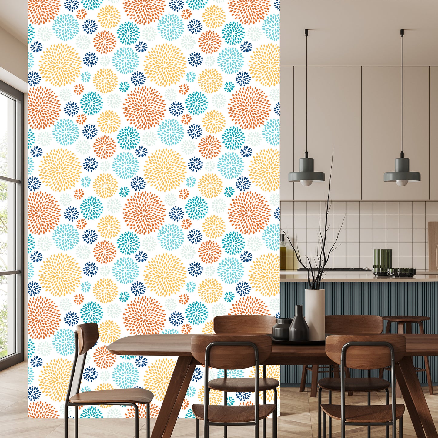 Wallpaper Colorful Circles