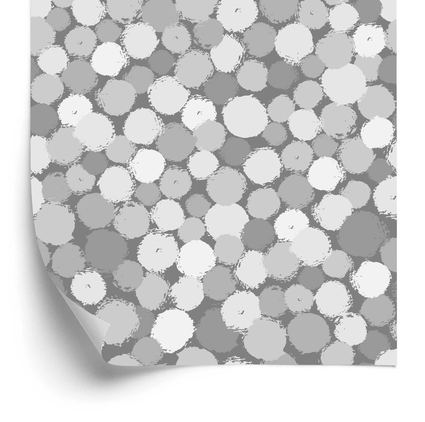 Wallpaper Gray Dots