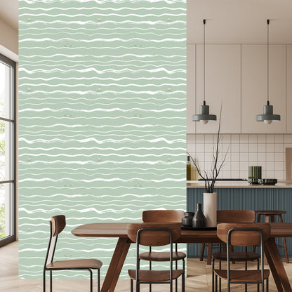 Wallpaper Stripes - Irregular Waves