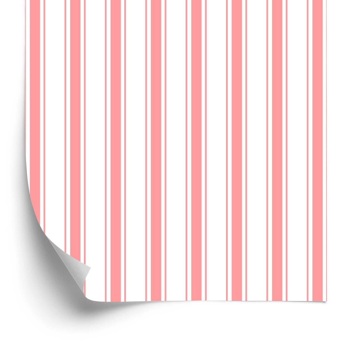 Wallpaper Vertical Retro Stripes