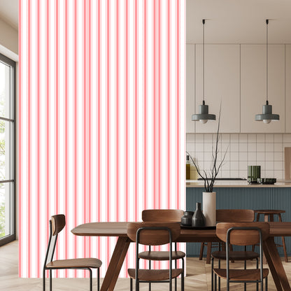Wallpaper Vertical Retro Stripes