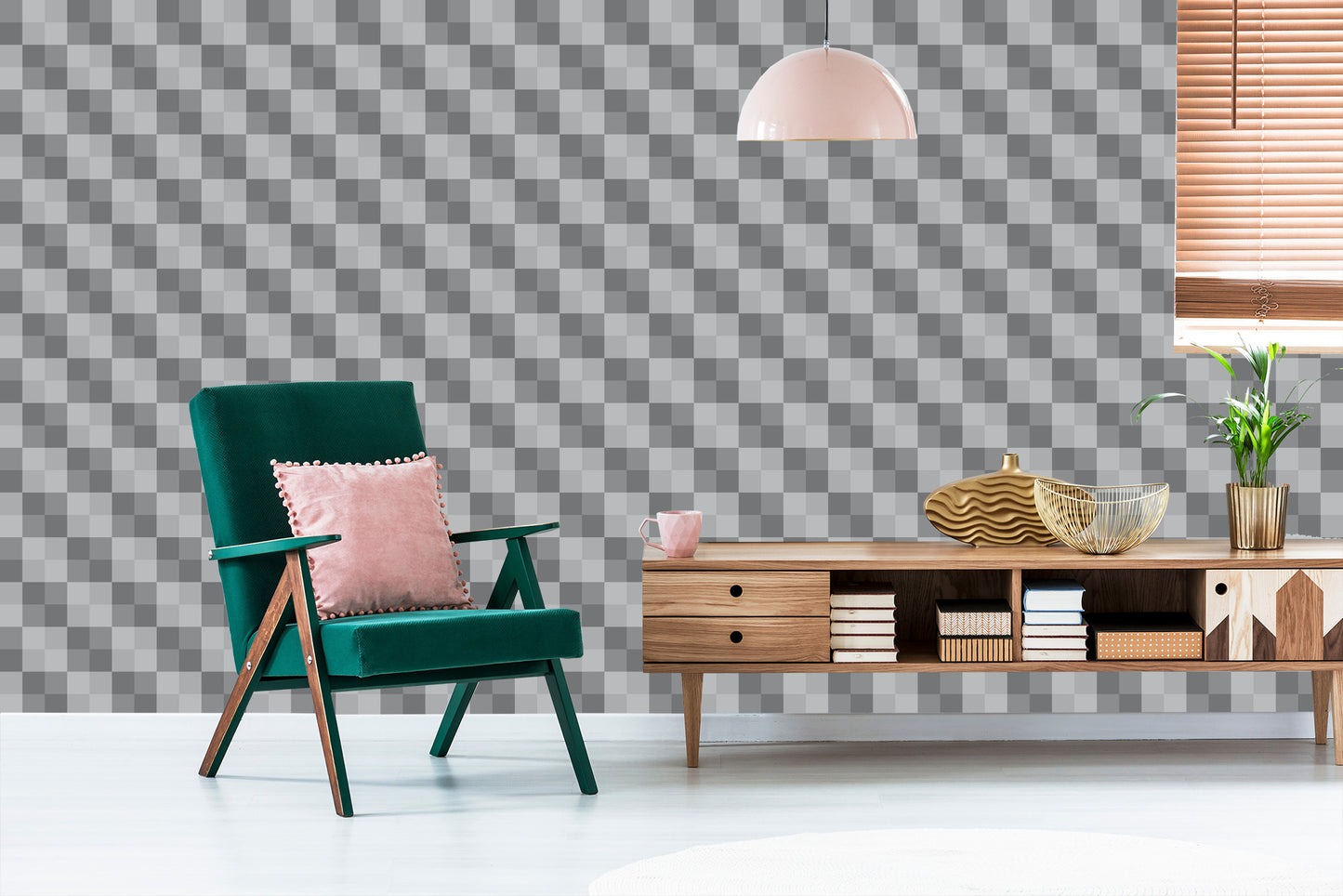 Wallpaper Gray Abstract Lattice
