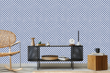 Wallpaper Geometric Grille For Living Room, Office