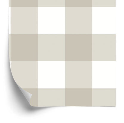 Wallpaper Geometric Optical Plaid For Living Room