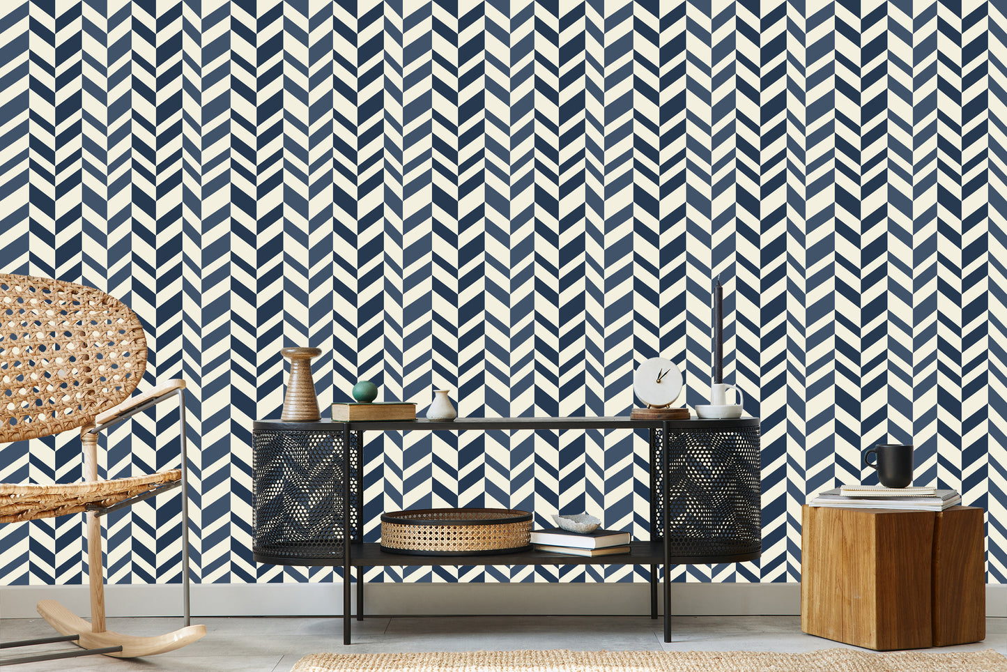 Wallpaper Retro Geometric