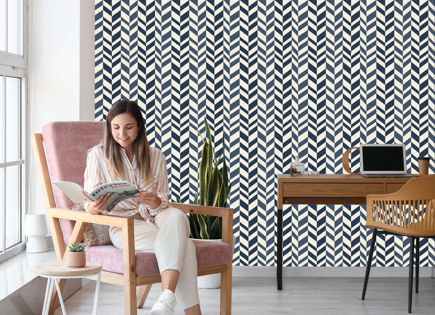 Wallpaper Retro Geometric