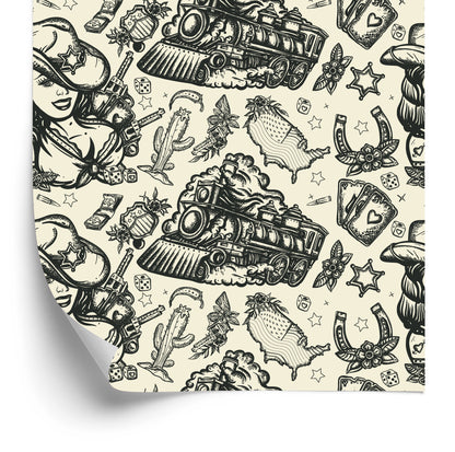 Wallpaper Steam Locomotives In The Wild West