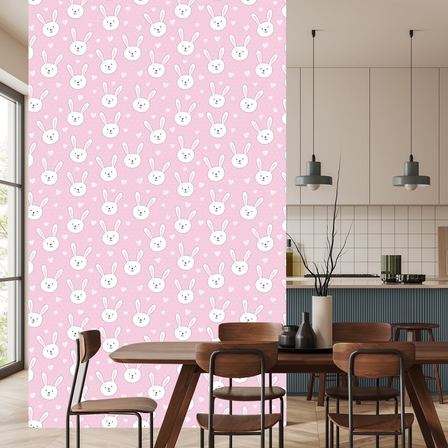Wallpaper White Rabbit
