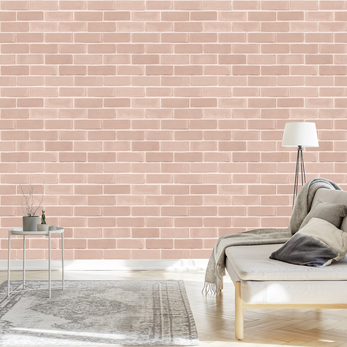 Wallpaper Brick Modern 3D Effect