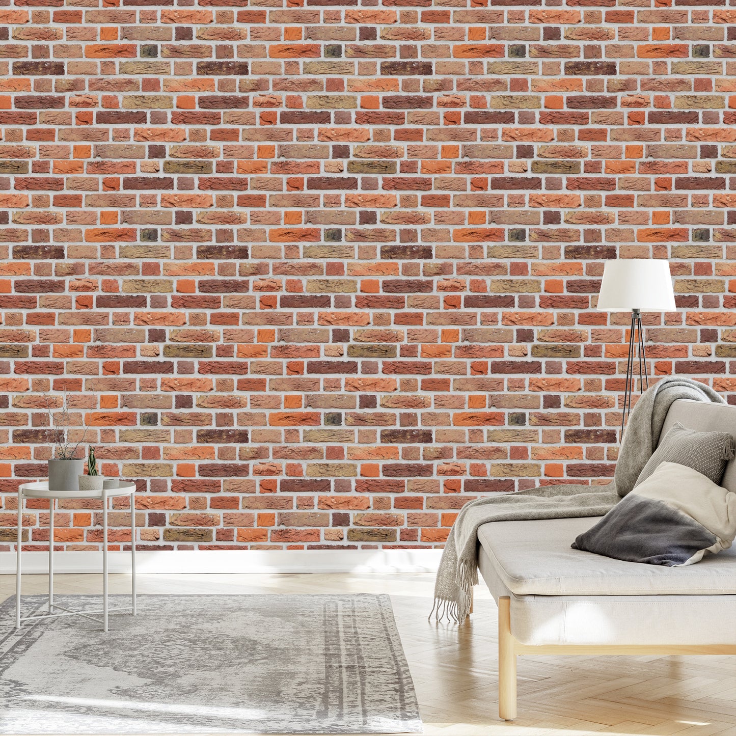 Wallpaper Brick Red