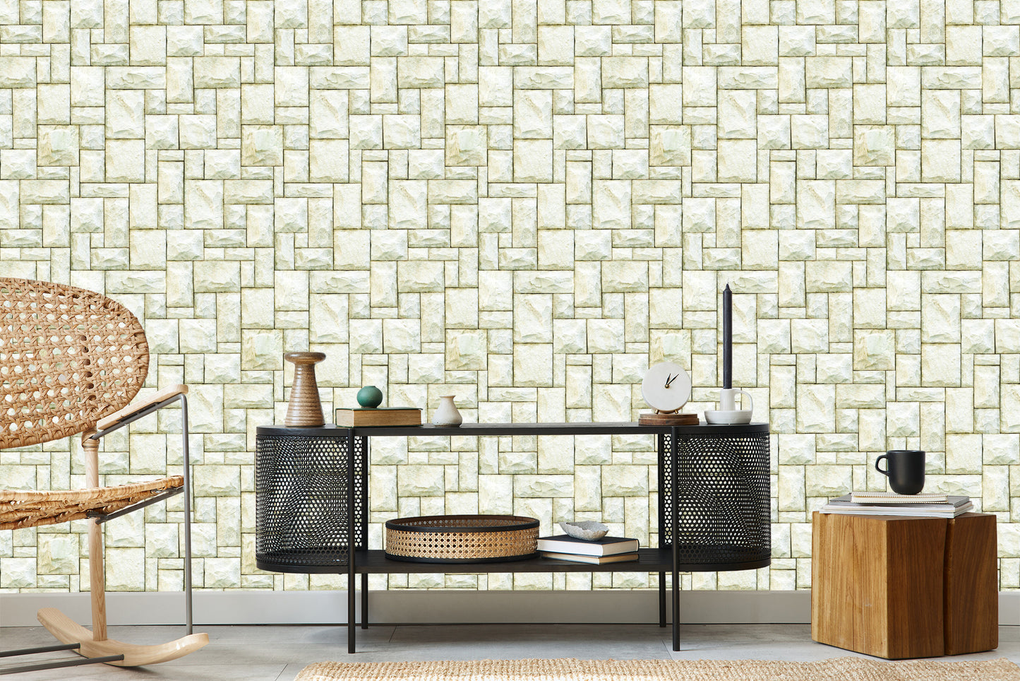 Wallpaper Brick Stone