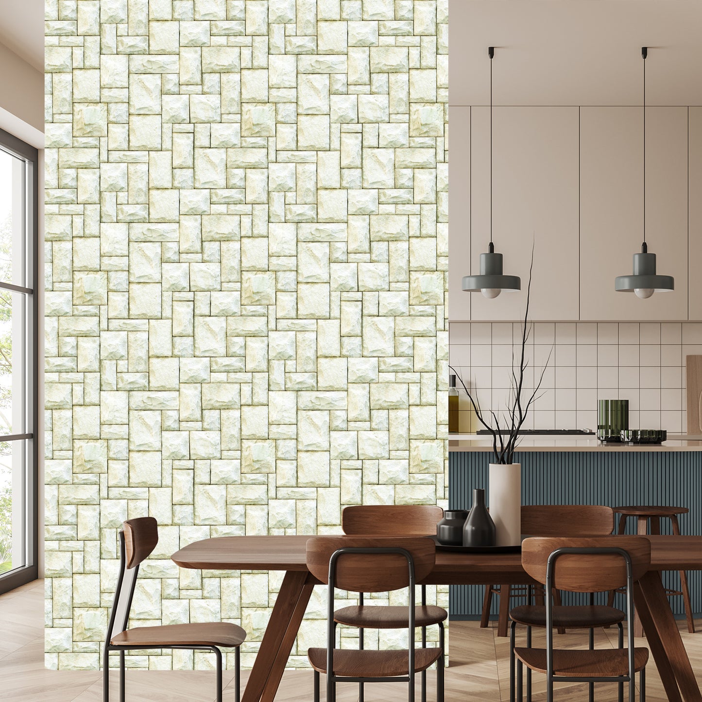 Wallpaper Brick Stone