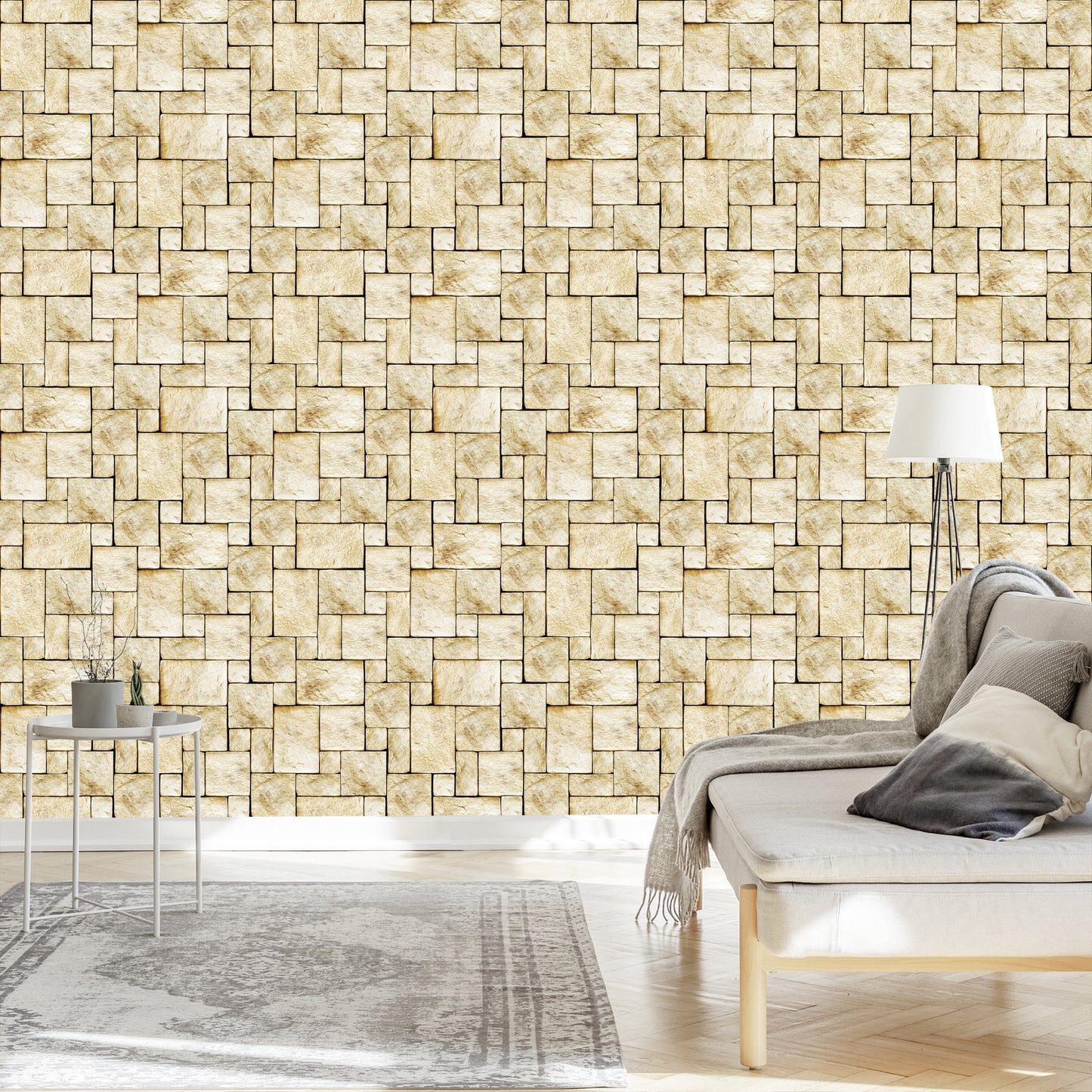 Wallpaper Brick Stone