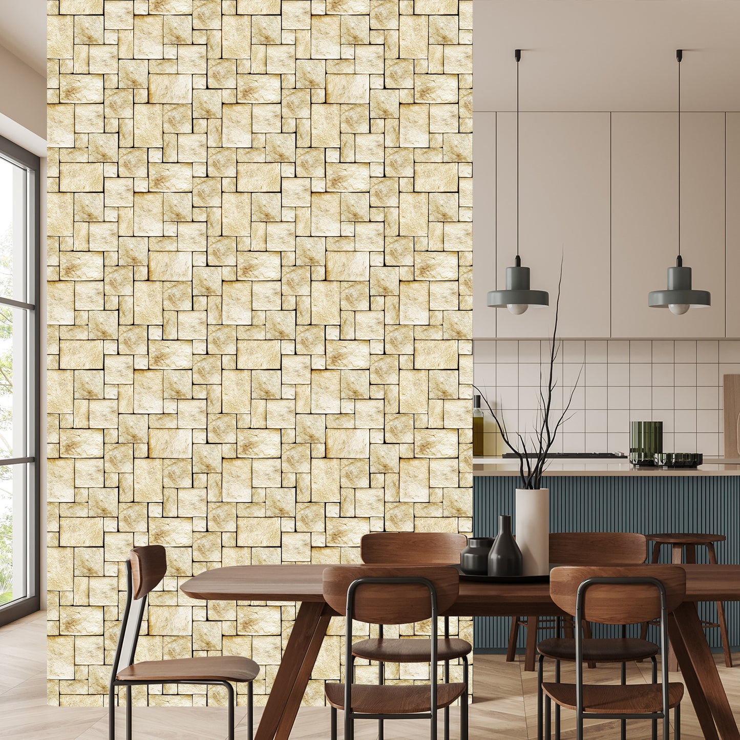 Wallpaper Brick Stone
