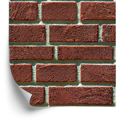 Wallpaper Red Brick 3D