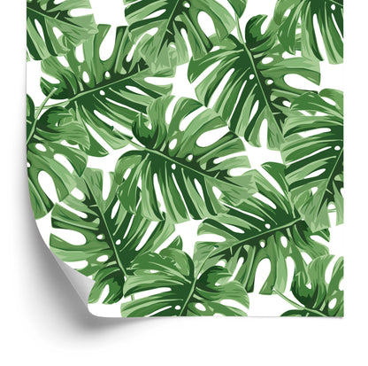 Wallpaper Tropical Leaves