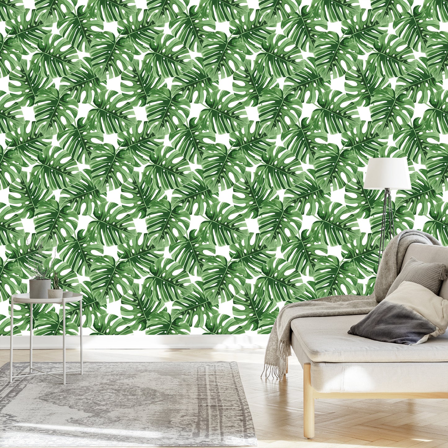 Wallpaper Tropical Leaves