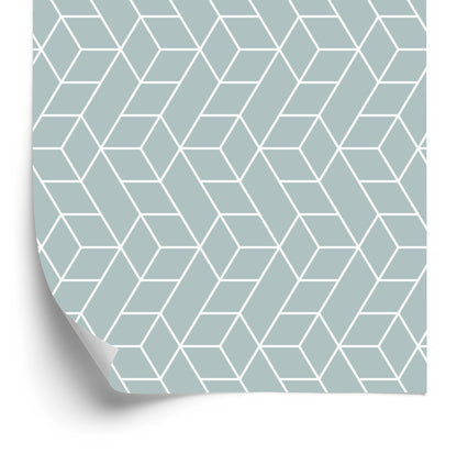 Wallpaper Geometric Pattern - Cubes